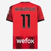 AC Milan Fußball Trikots 2023-24 Zlatan Ibrahimovic 11 Heimtrikot..